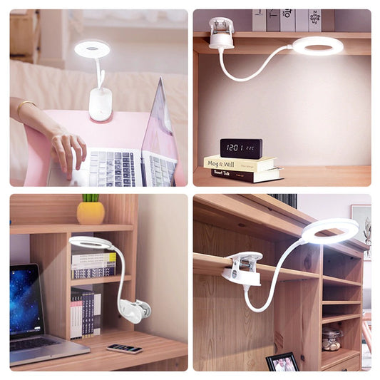 Rechargeable Clip-On LED Reading Lamp | Ridorn