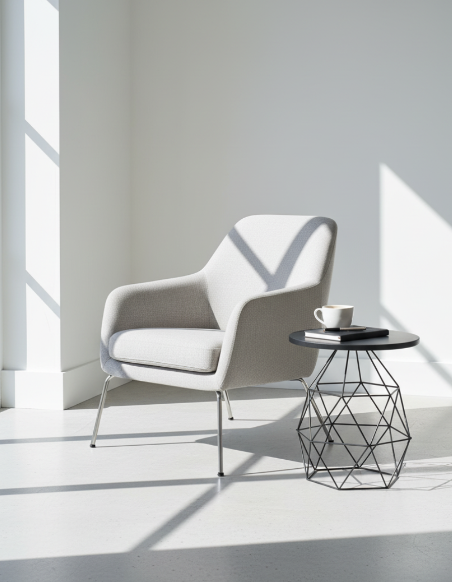 Modern Black Side Table - Minimalist Design for Any Space | Ridorn