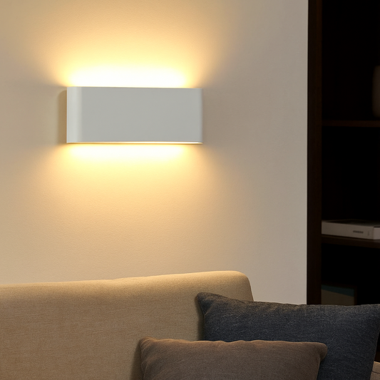 Modern LED Wall Sconce Light | Waterproof Outdoor Fixture for Balcony, Bedroom & Living Room | Ridorn