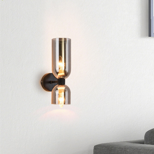 Modern Wall Sconce | Bedroom LED Wall Lamp with Sleek Rounded Design | Ridorn