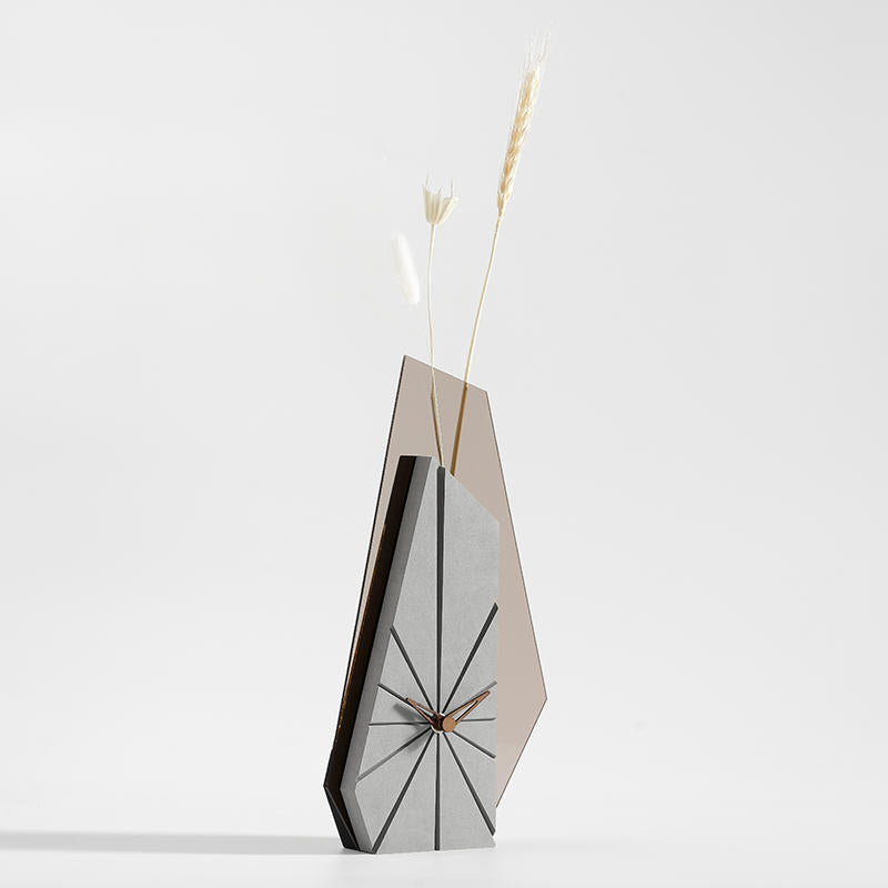 Elegant Nordic-Style Decorative Clock for Compact Spaces | Ridorn