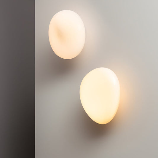 Wall Light Oval | LED Glass Fixture | Ridorn