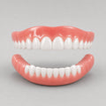 Snap-On Cosmetic Tooth Cover, Flexible Silicone Smile Cover for Photos & Events, upper and lower arch shown together