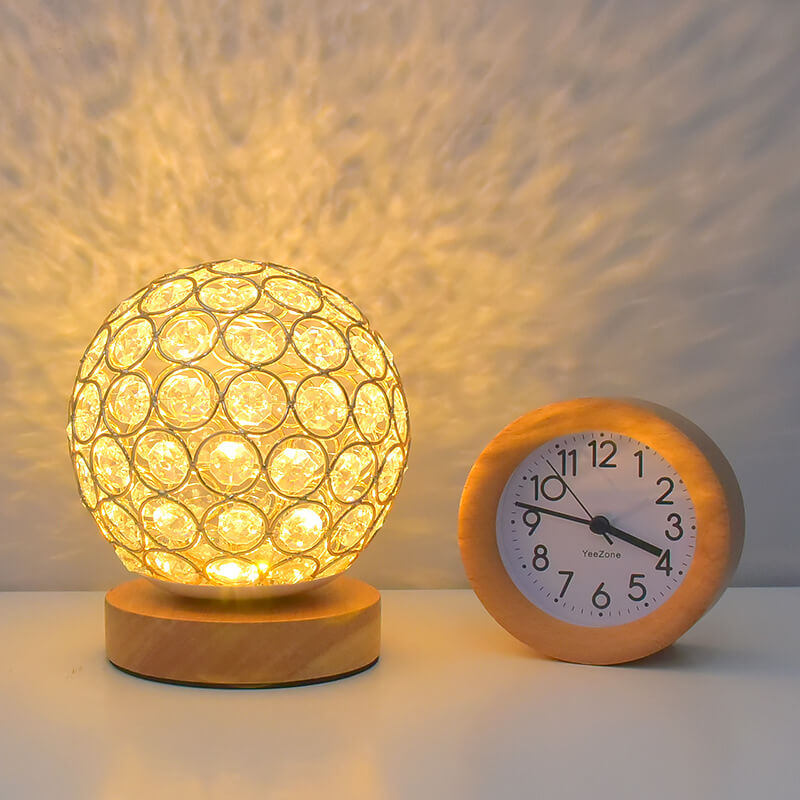 Rechargeable Bamboo LED Table Lamp | Ridorn