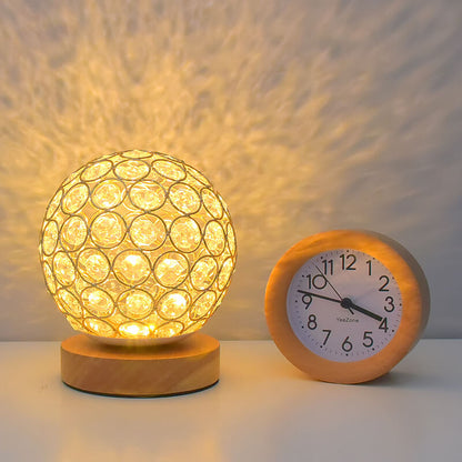 Rechargeable Bamboo LED Table Lamp | Ridorn