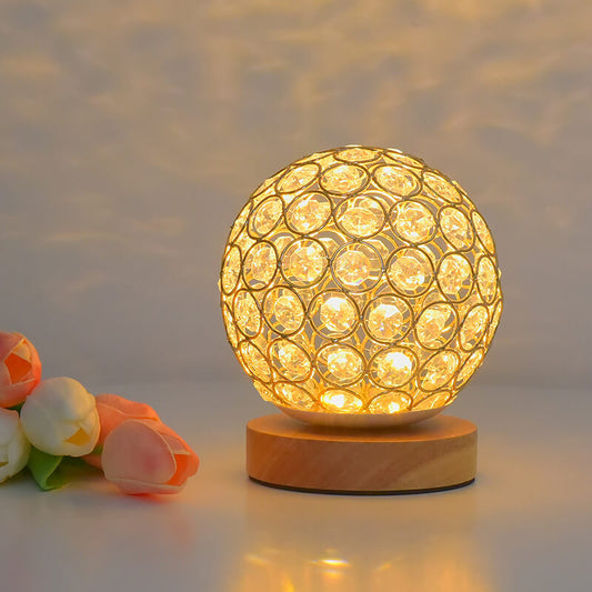 Rechargeable Bamboo LED Table Lamp | Ridorn