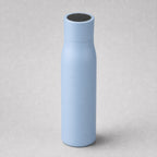 Self-Cleaning UV-C Water Bottle, Insulated Stainless Steel with Touch Display, baby-blue finish