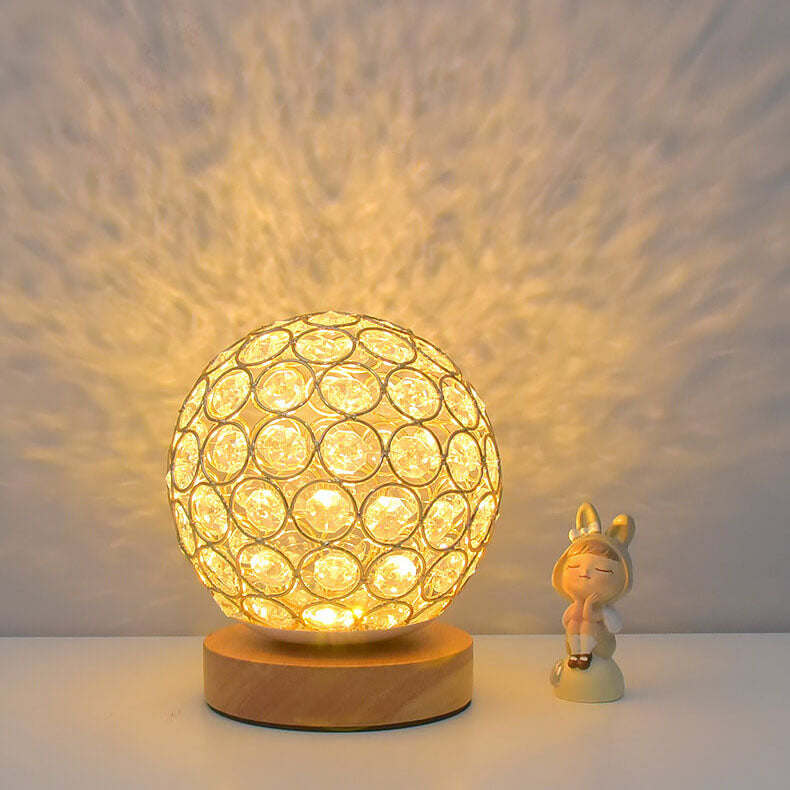 Rechargeable Bamboo LED Table Lamp | Ridorn