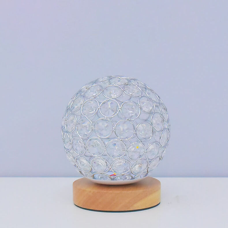 Rechargeable Bamboo LED Table Lamp | Ridorn