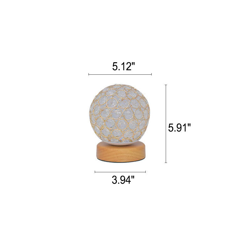 Rechargeable Bamboo LED Table Lamp | Ridorn