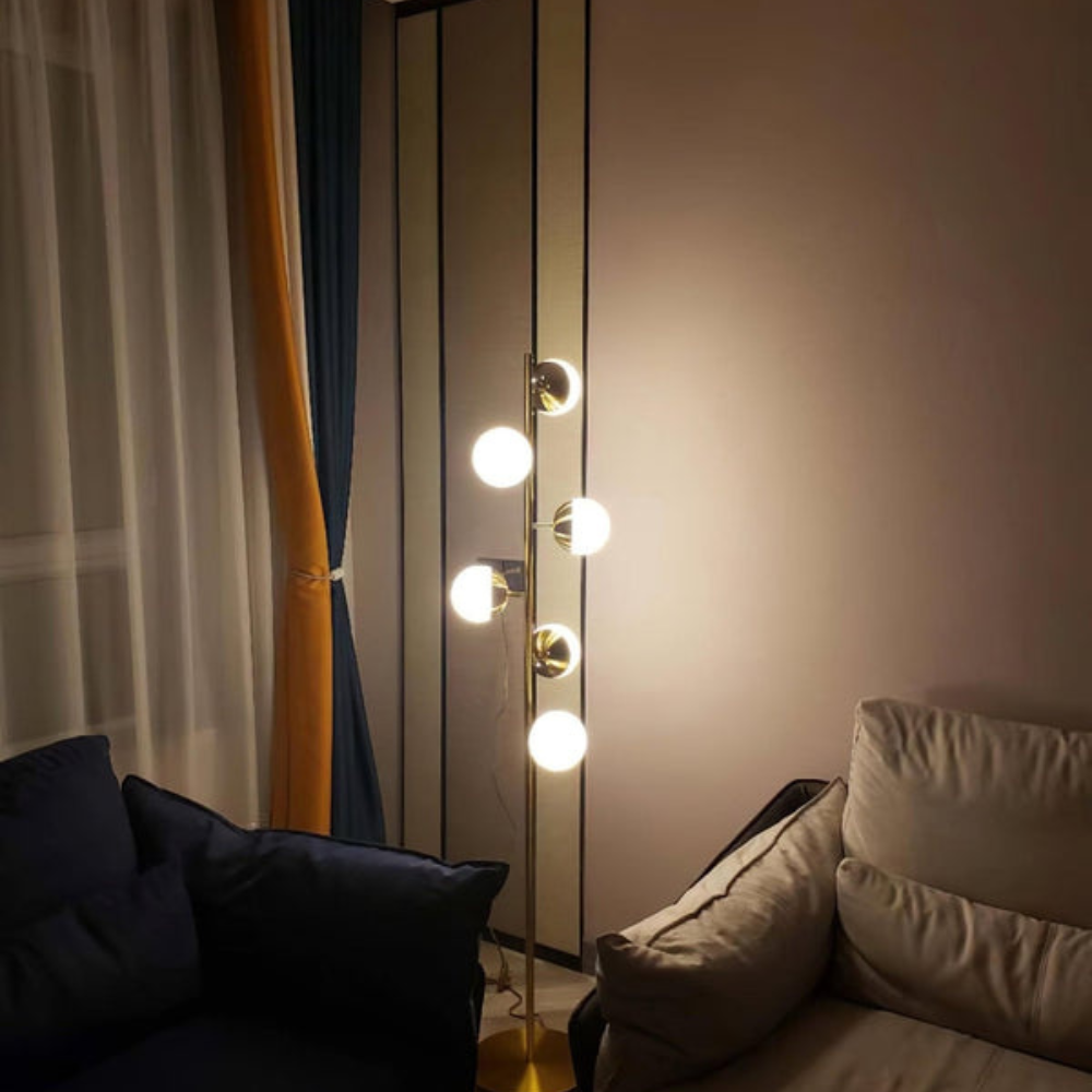 Flow Form Floor Lamp | Sculptural Design | Ridorn