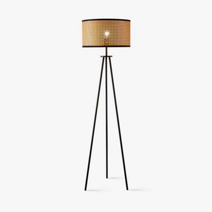 Boho Standing Floor Lamp | Sculptural Lighting with Curved Artistic Silhouette | Ridorn
