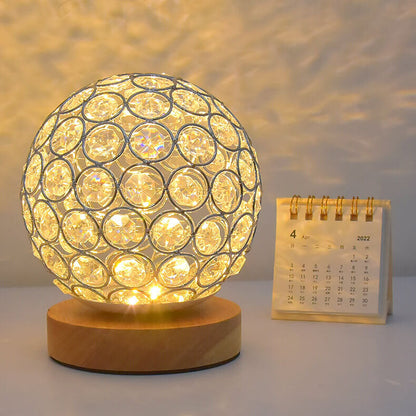 Rechargeable Bamboo LED Table Lamp | Ridorn