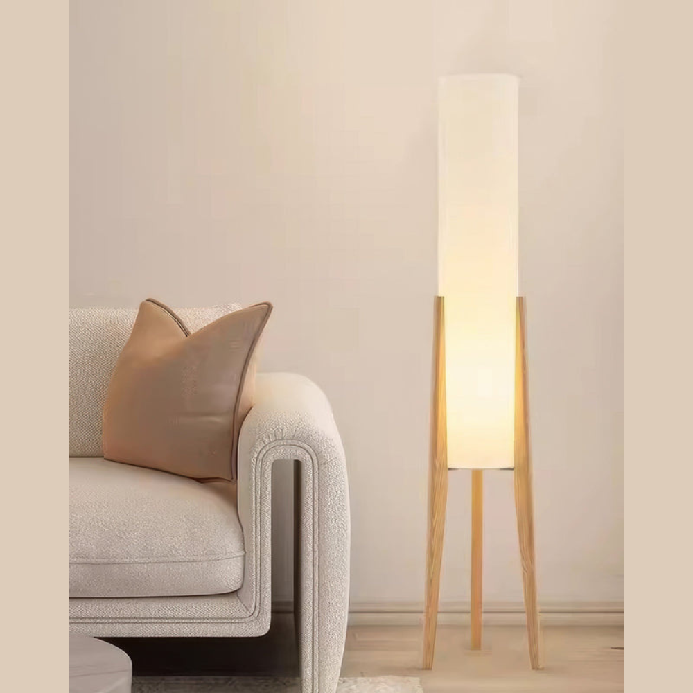 Sculptural Floor Lamp | Artistic Standing Light for Modern Living Spaces | Ridorn