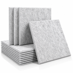Acoustic Soundproofing Panels, Eco-Friendly Sound Insulation Tiles for Studio, Office & Home
