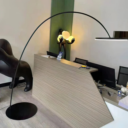 LED Angler Style Floor Lamp | Modern Adjustable Standing Light | Ridorn
