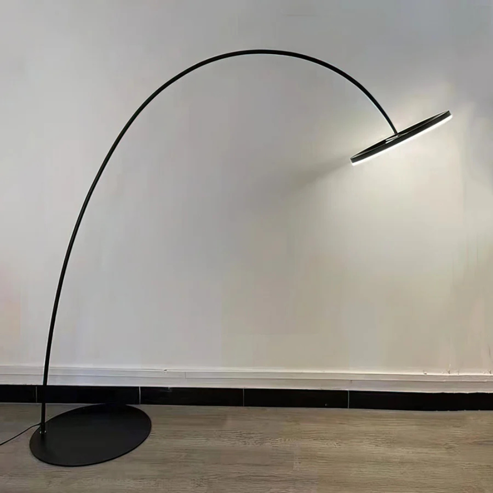 LED Angler Style Floor Lamp | Modern Adjustable Standing Light | Ridorn