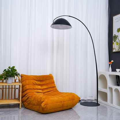 Elegant Curved Floor Lamp | Modern Arched Standing Light | Ridorn
