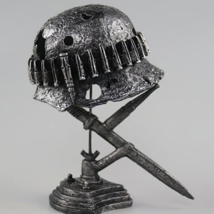 Vintage Helmet LED Table Lamp | Ridorn