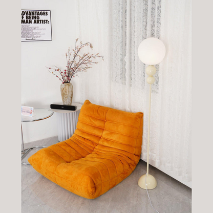 Minimalist Round Floor Lamp | Modern Standing Light for Living Spaces | Ridorn