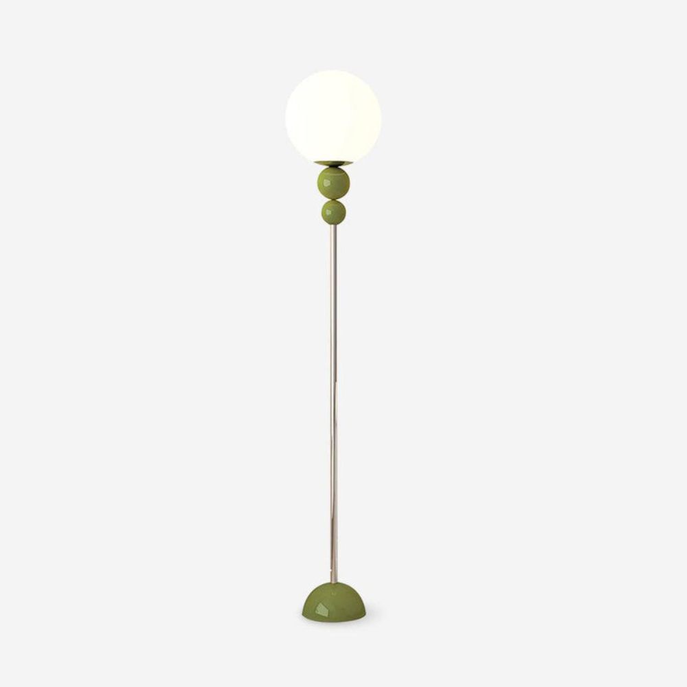 Minimalist Round Floor Lamp | Modern Standing Light for Living Spaces | Ridorn