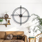 23-Inch Nordic Decorative Wall Clock for Living Room | Ridorn-Clocks-Ridorn