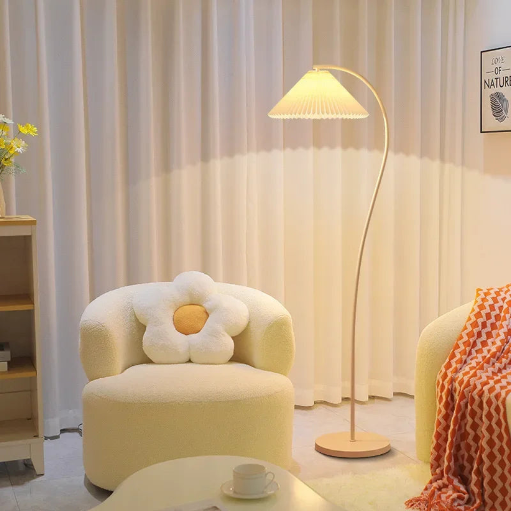 Modern LED Floor Lamp | Minimal Standing Light with Soft Illumination | Ridorn