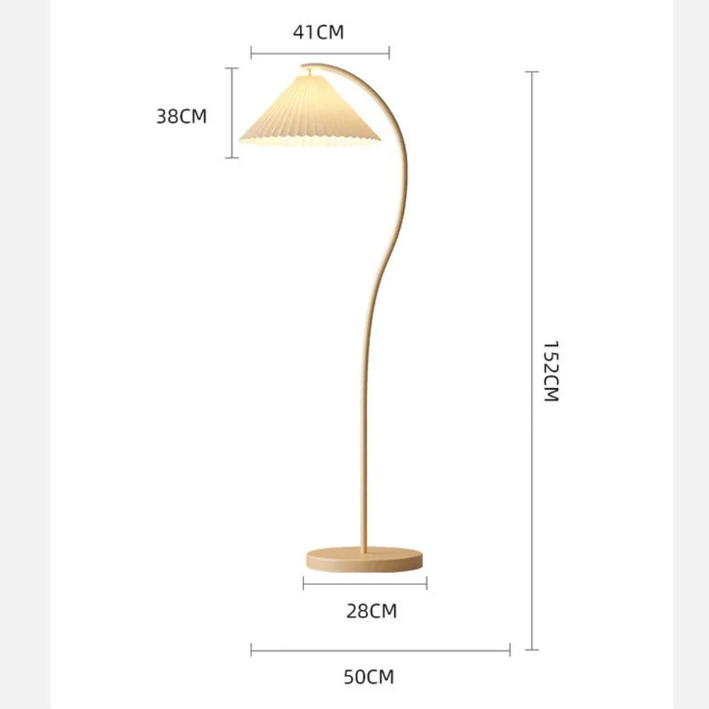 Modern LED Floor Lamp | Minimal Standing Light with Soft Illumination | Ridorn