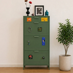 3-Tier Minimalist Steel Shoe Rack for Stylish Entryway | Ridorn-Shoe Storage-Ridorn