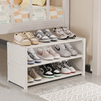 3-Tier Shoe Storage Organizer for Entryway with Durable | Ridorn-Shoe Storage & Organizers-Ridorn