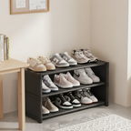 3-Tier Shoe Storage Organizer for Entryway with Durable | Ridorn-Shoe Storage & Organizers-Ridorn