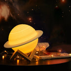 3D Saturn LED Table Lamp | Ridorn-Table Lamp-Ridorn