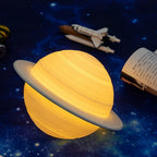 3D Saturn LED Table Lamp | Ridorn-Table Lamp-Ridorn