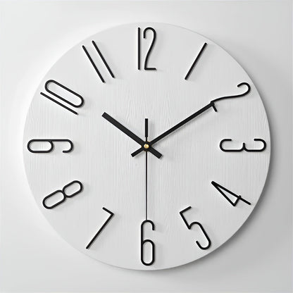 Stylish 3D Wall Clock for Home and Office Decor | Ridorn