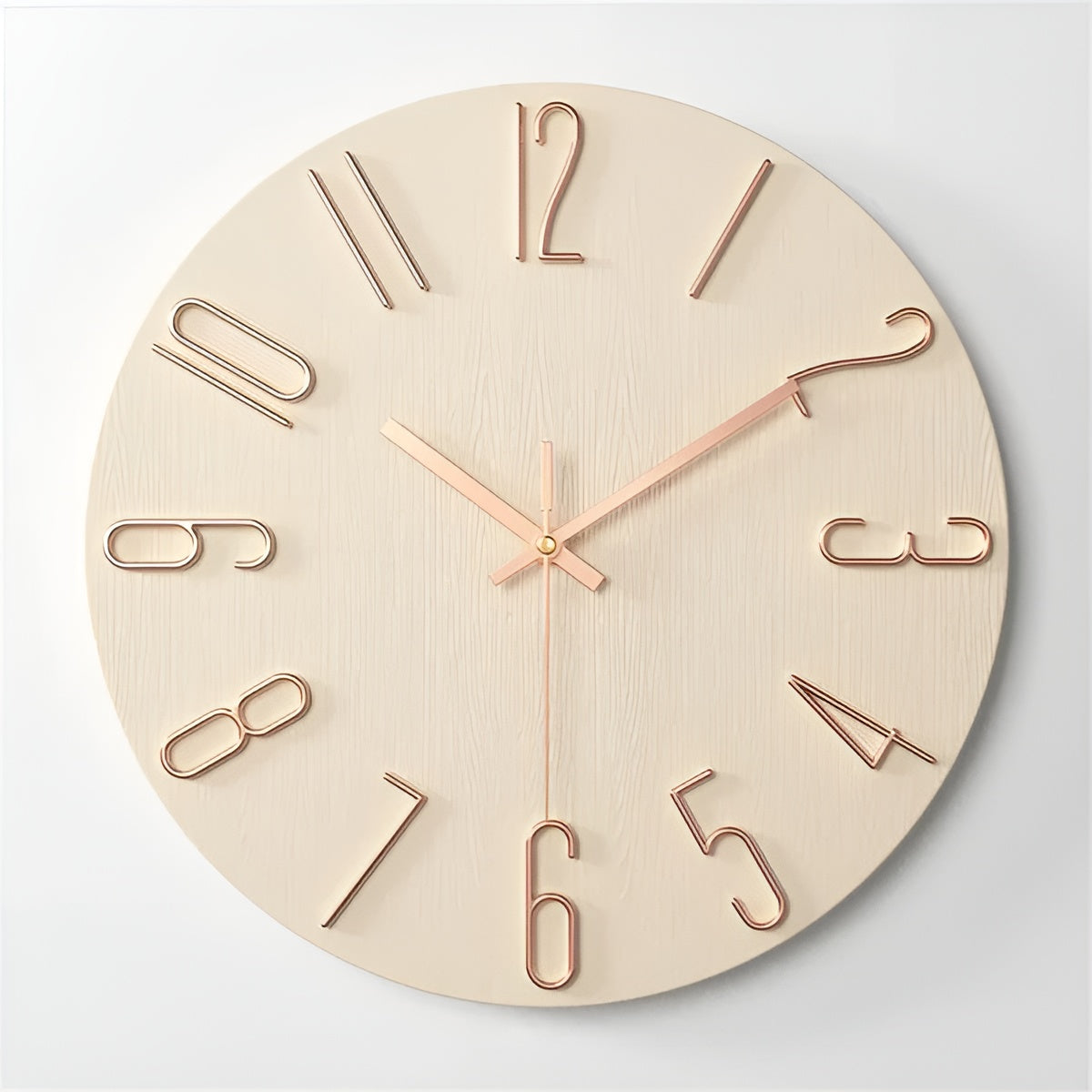 Stylish 3D Wall Clock for Home and Office Decor | Ridorn