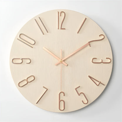 Stylish 3D Wall Clock for Home and Office Decor | Ridorn