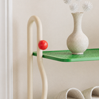 4-Tier Modern Minimalist Iron Shoe Rack for Entryway Storage | Ridorn-Shoe Racks-Ridorn