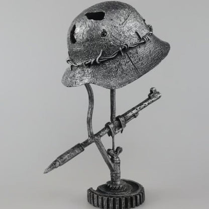 Vintage Helmet LED Table Lamp | Ridorn