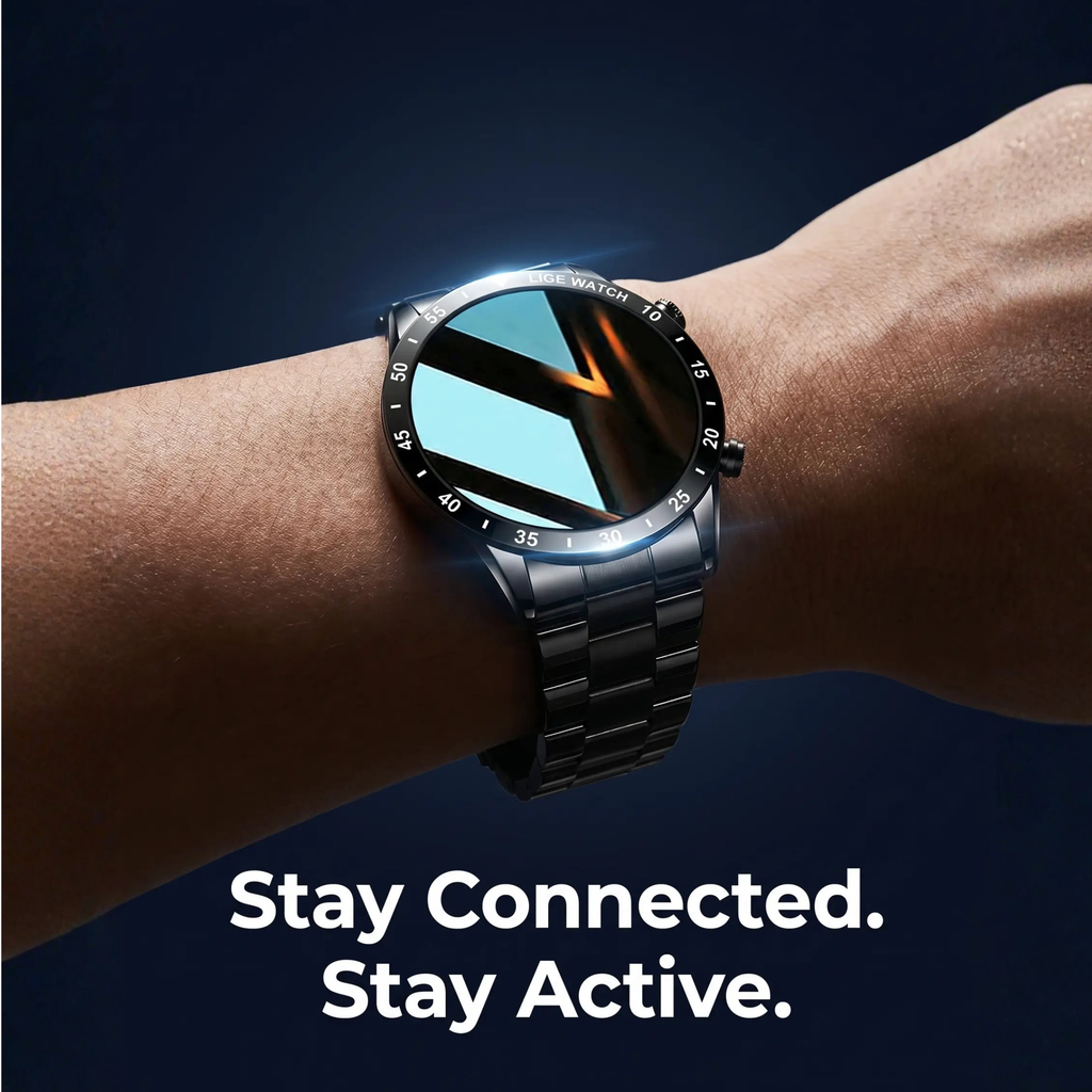 4G Smartwatch with Calls & GPS, Standalone Smart Watch with Health Tracking-Ridorn