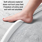 Silicone Shower Splash Guard, Flexible Water Barrier Strip for Bathroom, Kitchen & Floors
