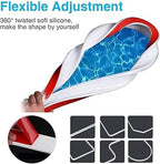 Silicone Shower Splash Guard, Flexible Water Barrier Strip for Bathroom, Kitchen & Floors
