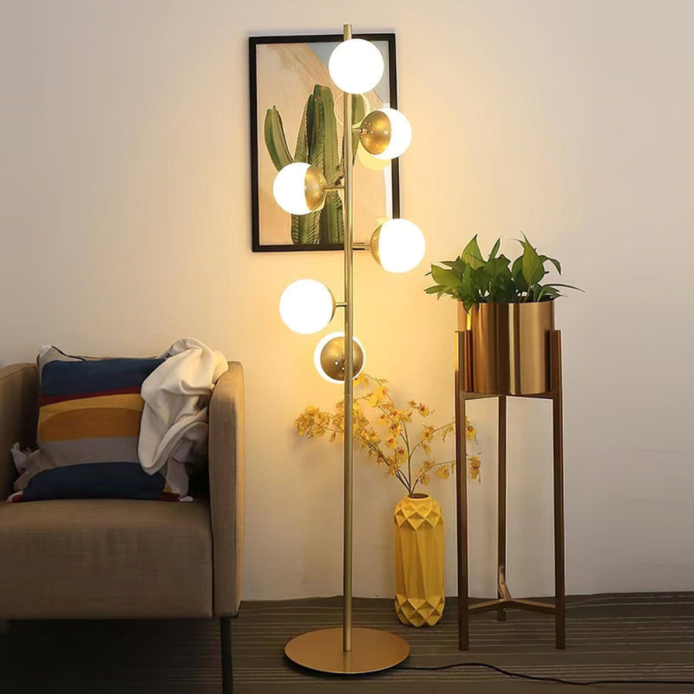 Flow Form Floor Lamp | Sculptural Design | Ridorn