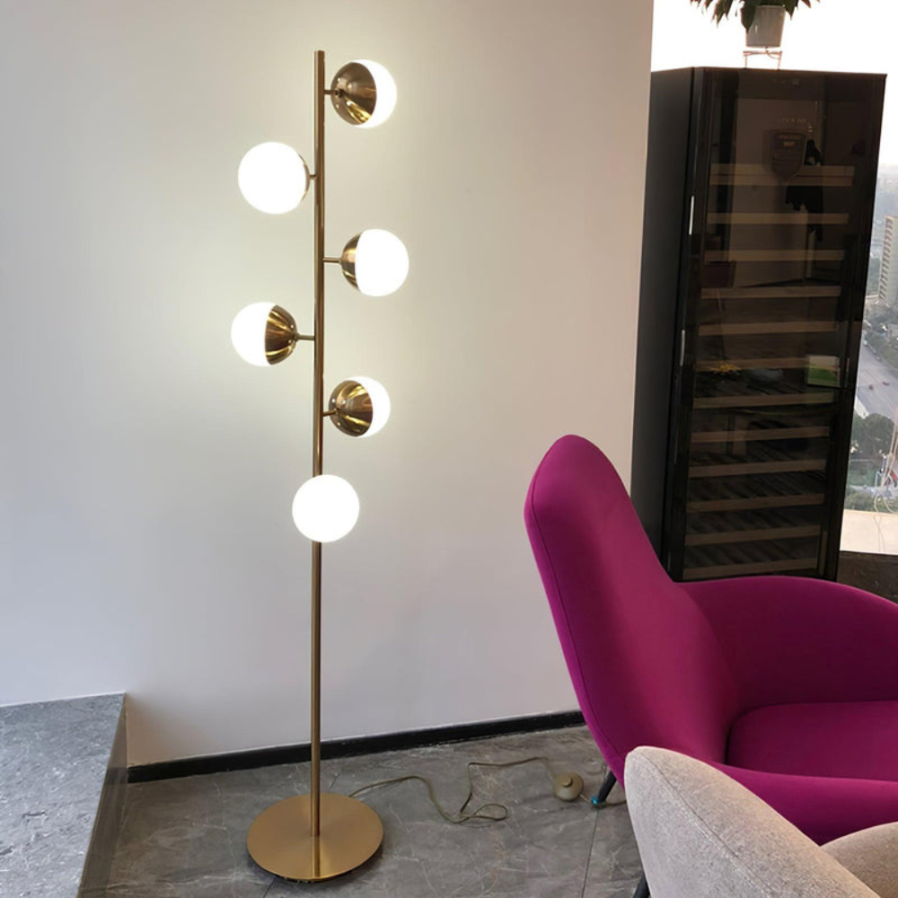 Flow Form Floor Lamp | Sculptural Design | Ridorn