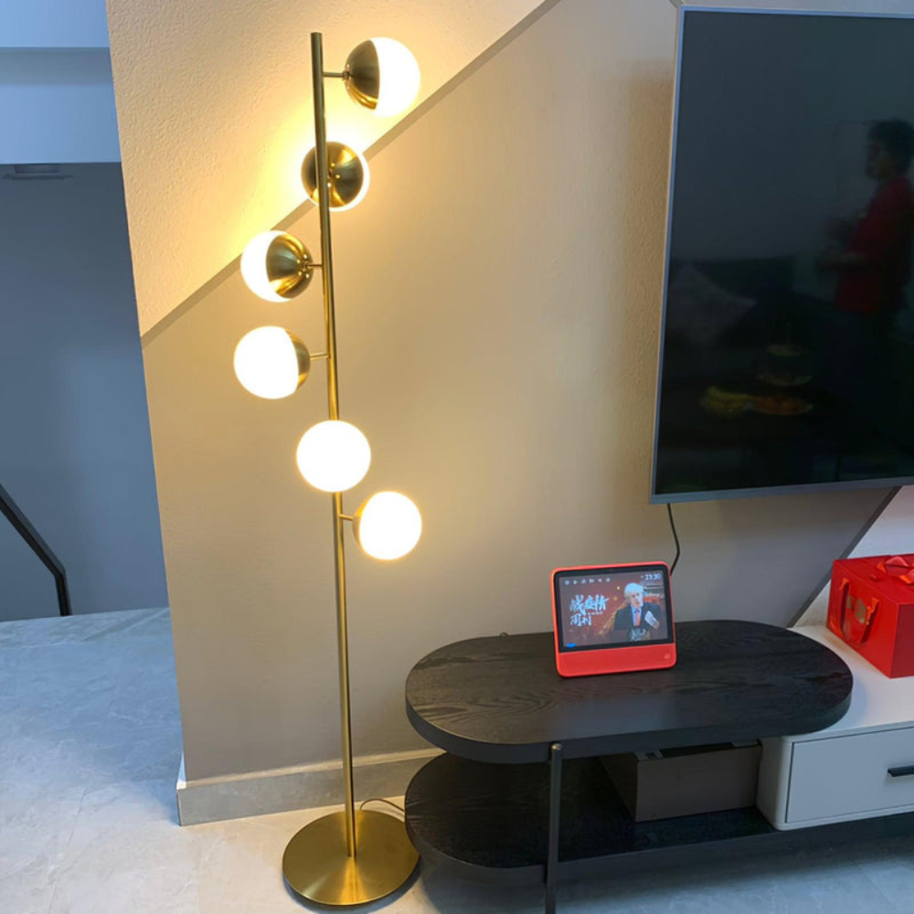Flow Form Floor Lamp | Sculptural Design | Ridorn