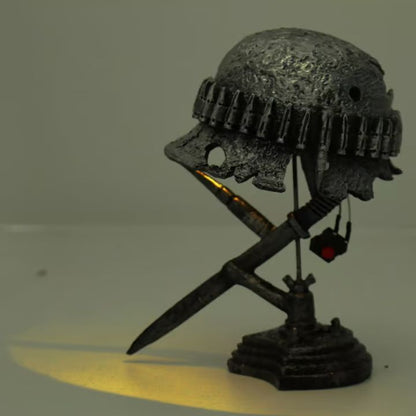 Vintage Helmet LED Table Lamp | Ridorn