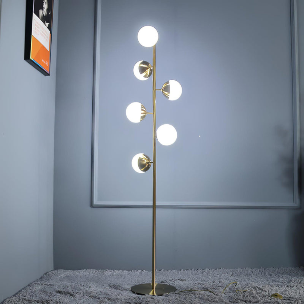 Flow Form Floor Lamp | Sculptural Design | Ridorn