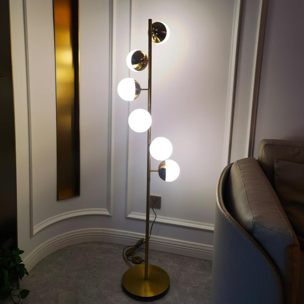 Flow Form Floor Lamp | Sculptural Design | Ridorn