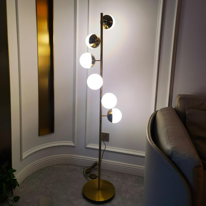 Flow Form Floor Lamp | Sculptural Design | Ridorn