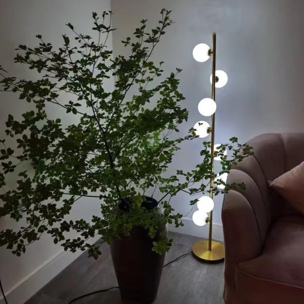 Flow Form Floor Lamp | Sculptural Design | Ridorn