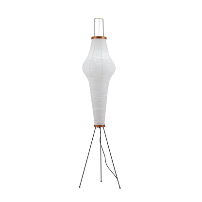 Floor Lamp | Tripod Lighting Fixture with Paper Shade | Ridorn